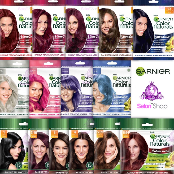 Deal Now Garnier Color Naturals Sachet  Garnier Hair Color  Garnier Pewarna Rambut Alami  Garnier Ul