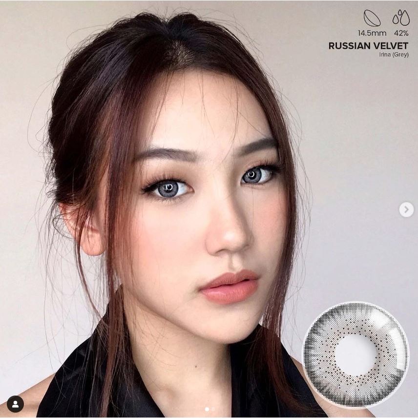 SOFTLENS X2 RUSSIAN VELVET MINUS TERMURAH DIAMETER 14,5MM BY EXOTICON