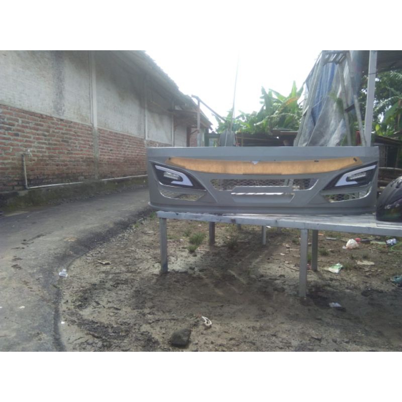 Bemper Futura Model New Patriot plus Lampu Original Bahan Plat Besi