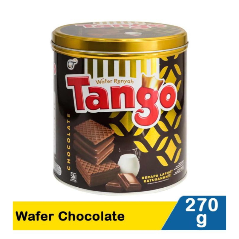 

Tanggo Wafer kaleng 270gr Promo