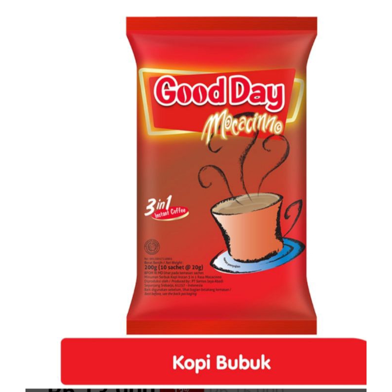 

Goodday mocacinno 1 renceng