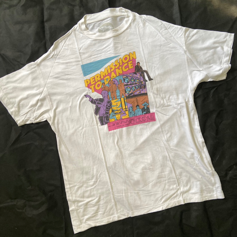 kaos permission to dance bts