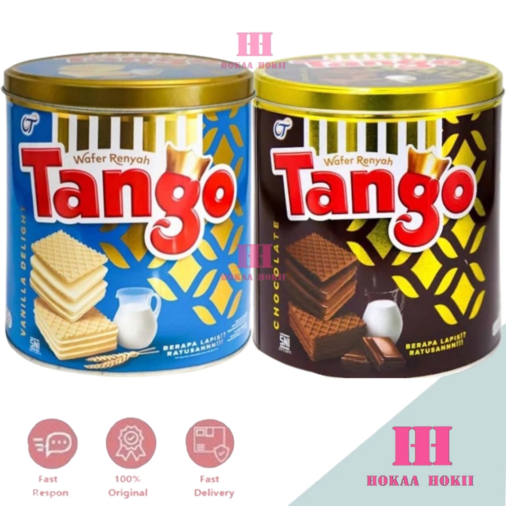 

Tango Wafer Renyah Kaleng Coklat & Vanila 240g