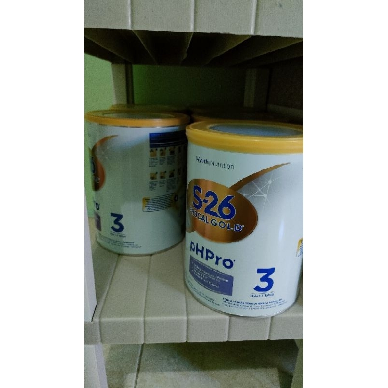 Kaleng sufor bekas S26 PHPro 3 800gr/bebelove 2 800gr