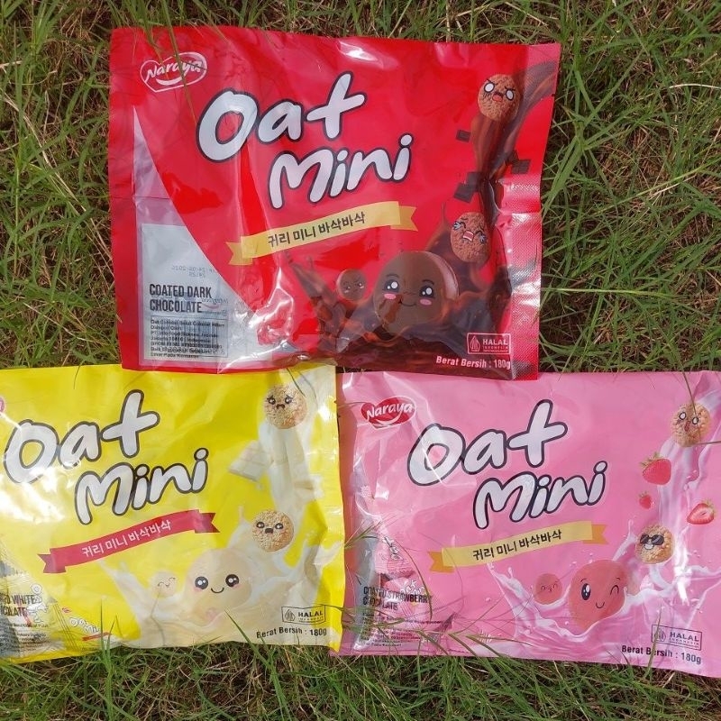 

Oat Mini Naraya 180gr / oat cookies halal/ oat kukis