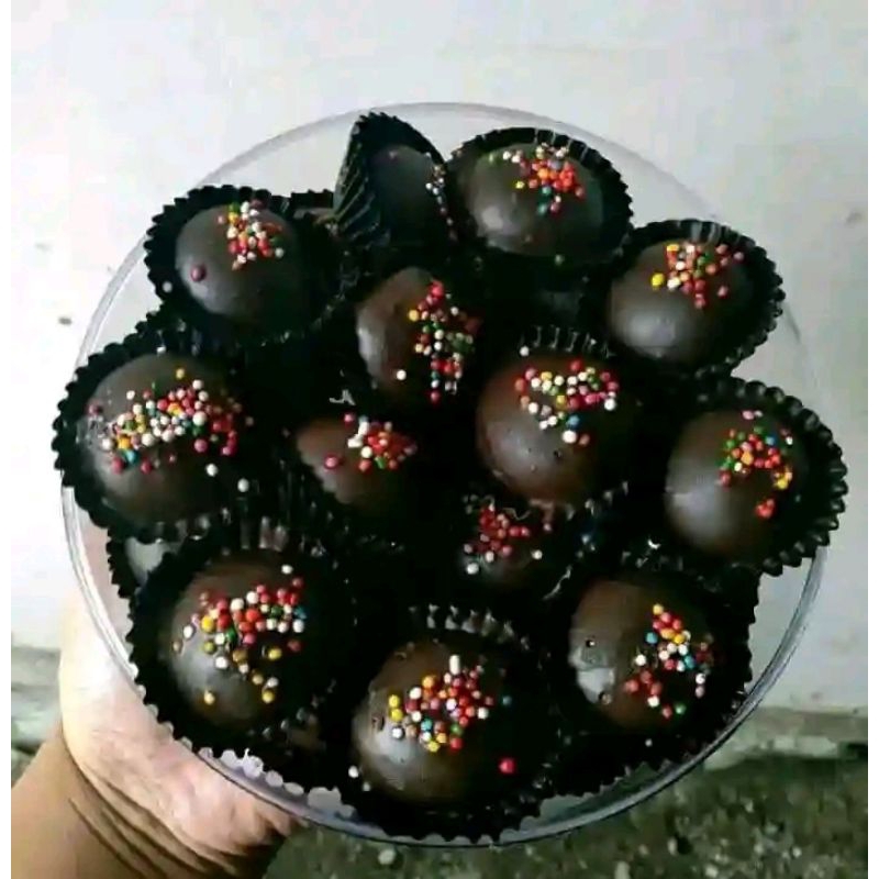 

berbagai macam kue kering coklat ukuran 250gr