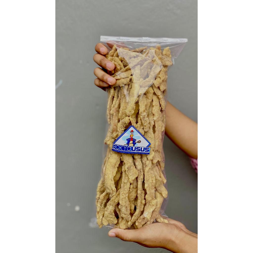 

keripik usus ayam " BOKYA USUS " 500gram