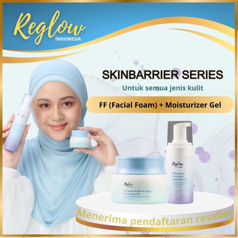 COD BISA - SBS6 Reglow Paket Skin Barrier Series untuk semua jenis kulit  FF Facial Foam Moisturizer