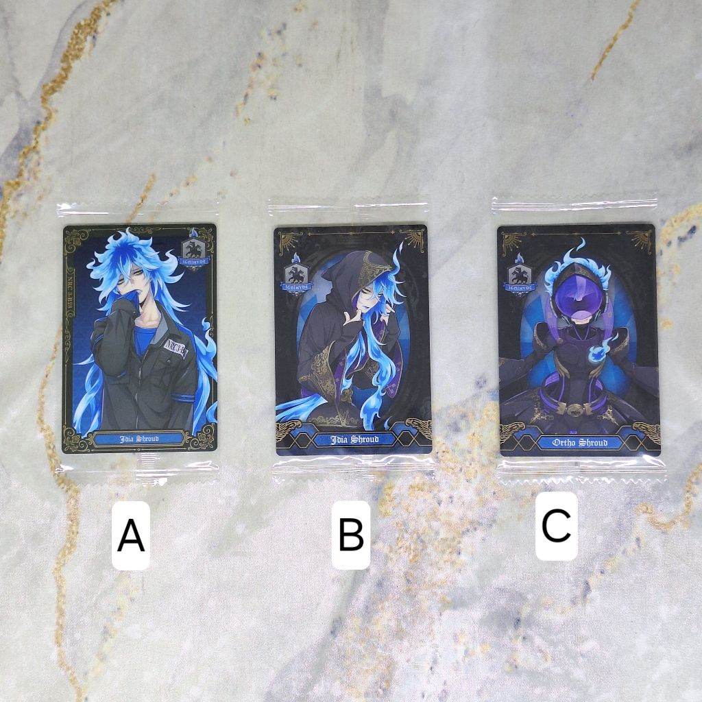 Twisted Wonderland Wafer Card Ignihyde Kartu