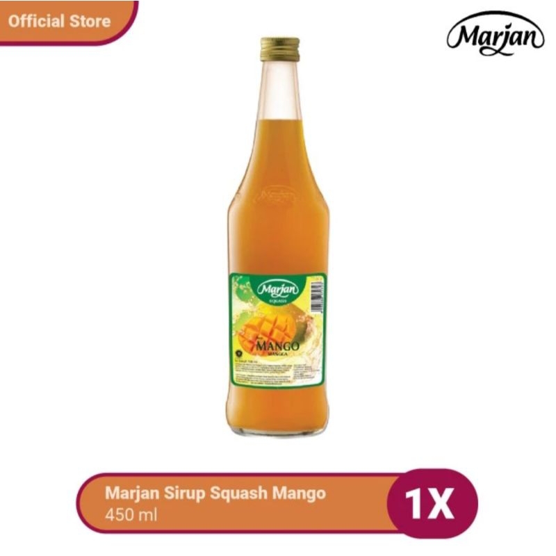 

Sirup Marjan Squash Mangga 450 Ml