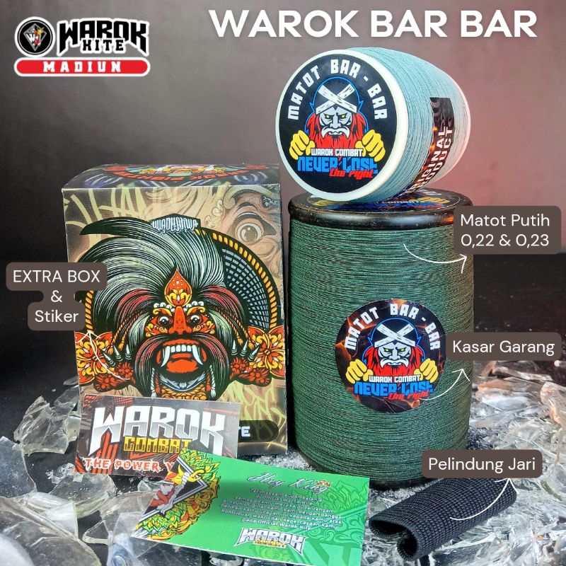 Gelasan Matot Warok BAR BAR Matot Putih Kasar Garang (kasar & Tajam)