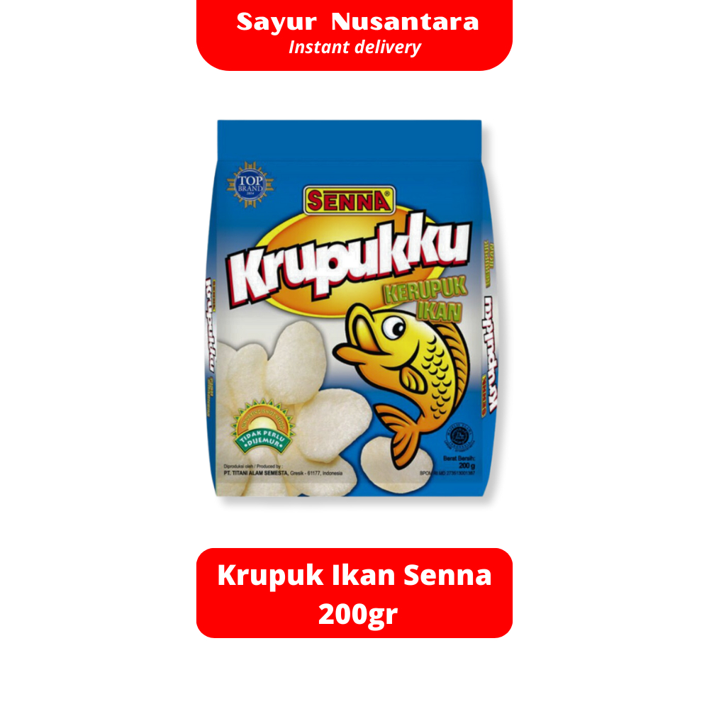 

Krupuk Ikan Senna 200gr - Sayur Nusantara