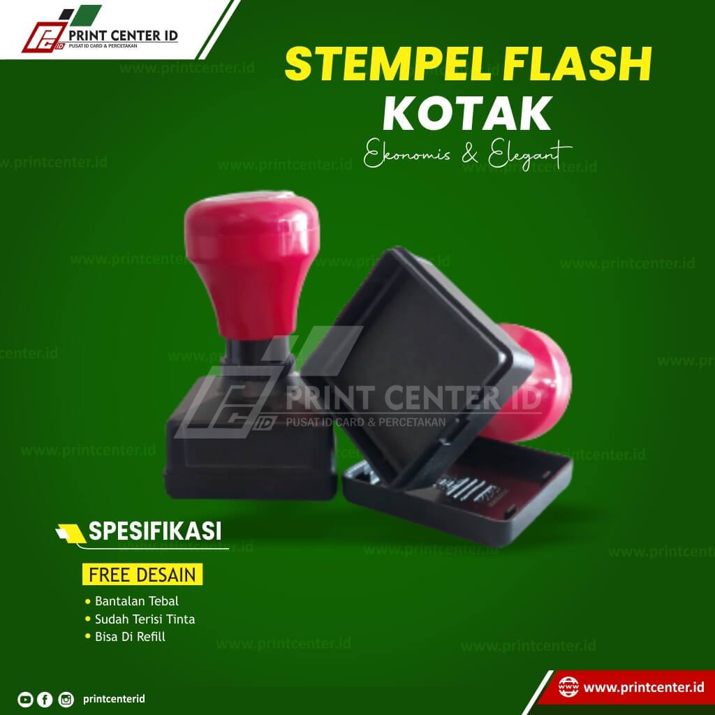 

Cetak Custom Stempel Flash Persegi / Kotak - Stempel Otomatis
