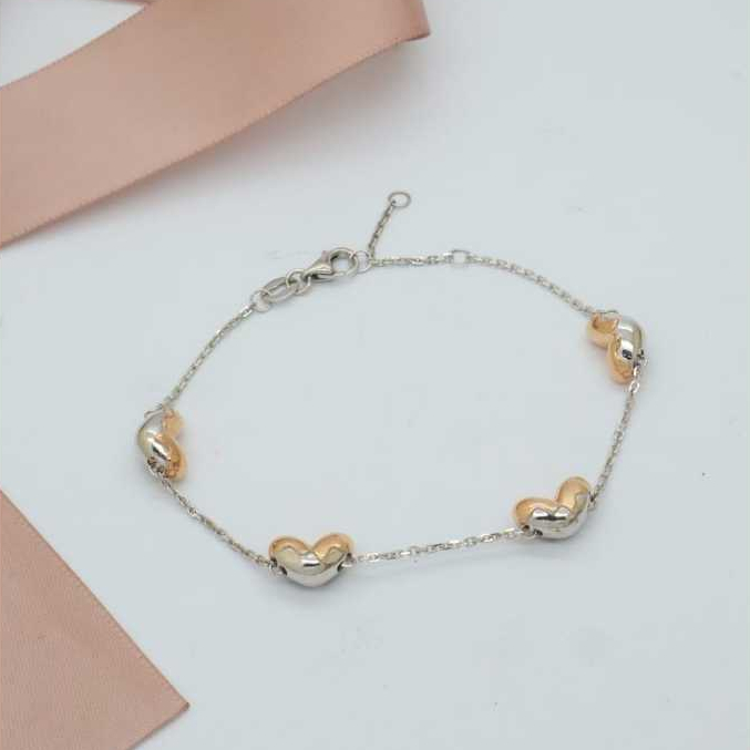 Gelang WG Golden Love Melts Collection - BC230256 SDW Gold 18K