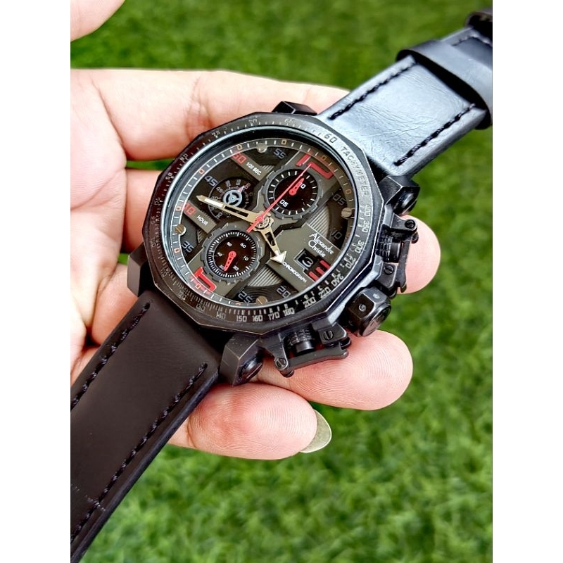 JAM TANGAN ALEXANDRE CHRISTIE 6373MC SECOND PRELOVED
