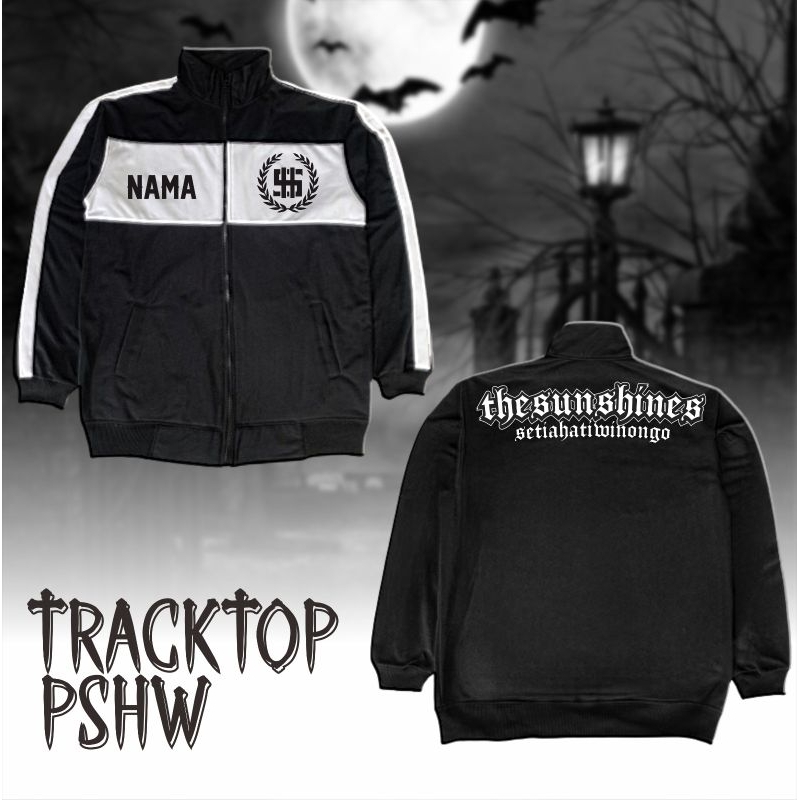 Tracktop PSHW The Sunshines Setia Hati Winongo Sablon Depan Belakang