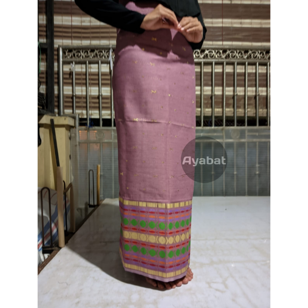 Sarung Songket Thailand - sarung wanita songket cap daun muda primisima - Songket Palembang