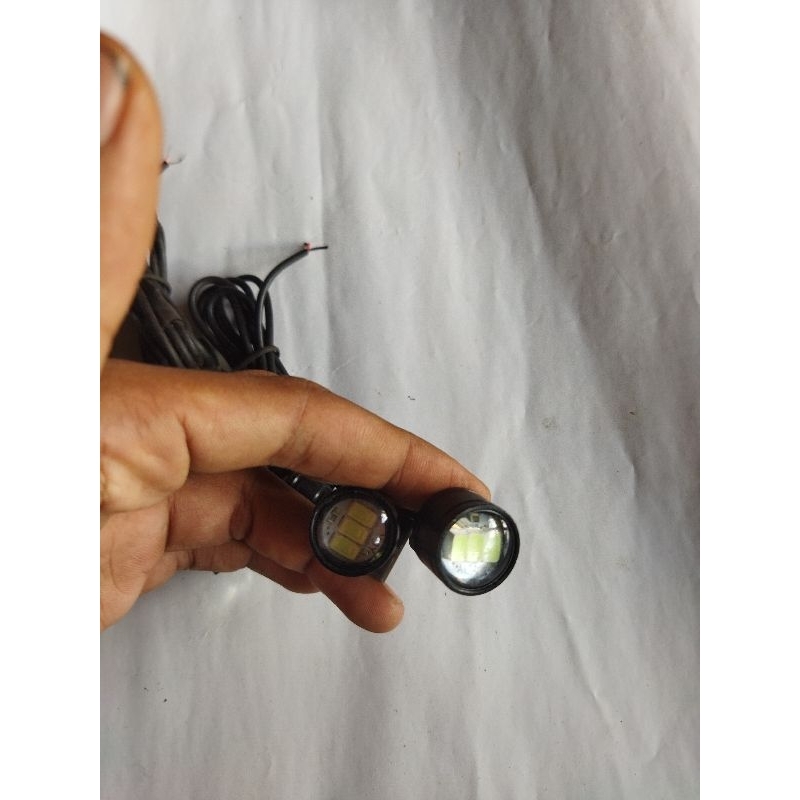 Lampu led mataelang lampu breket led 3led mata elang lampu variasi flash sepasang/2pcs