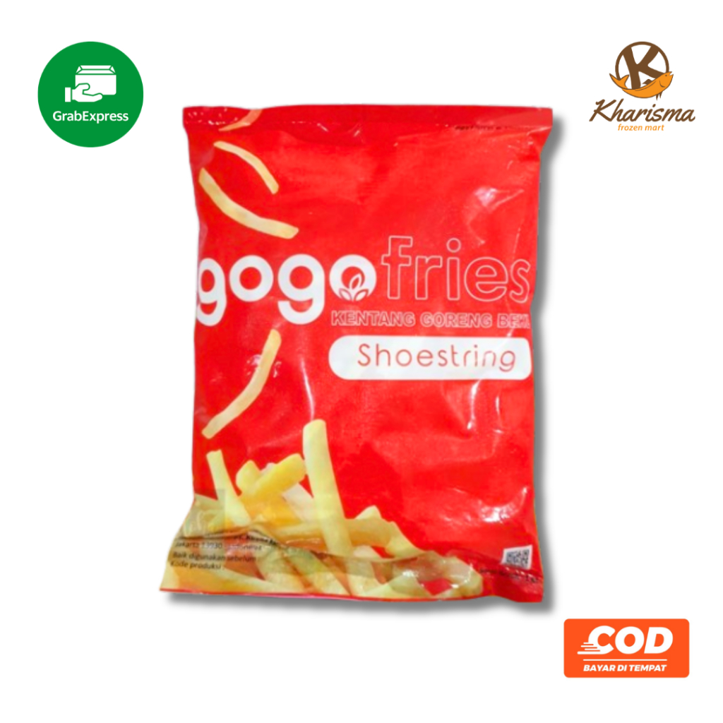 

Gogo Kentang Goreng Frozen Food 1kg