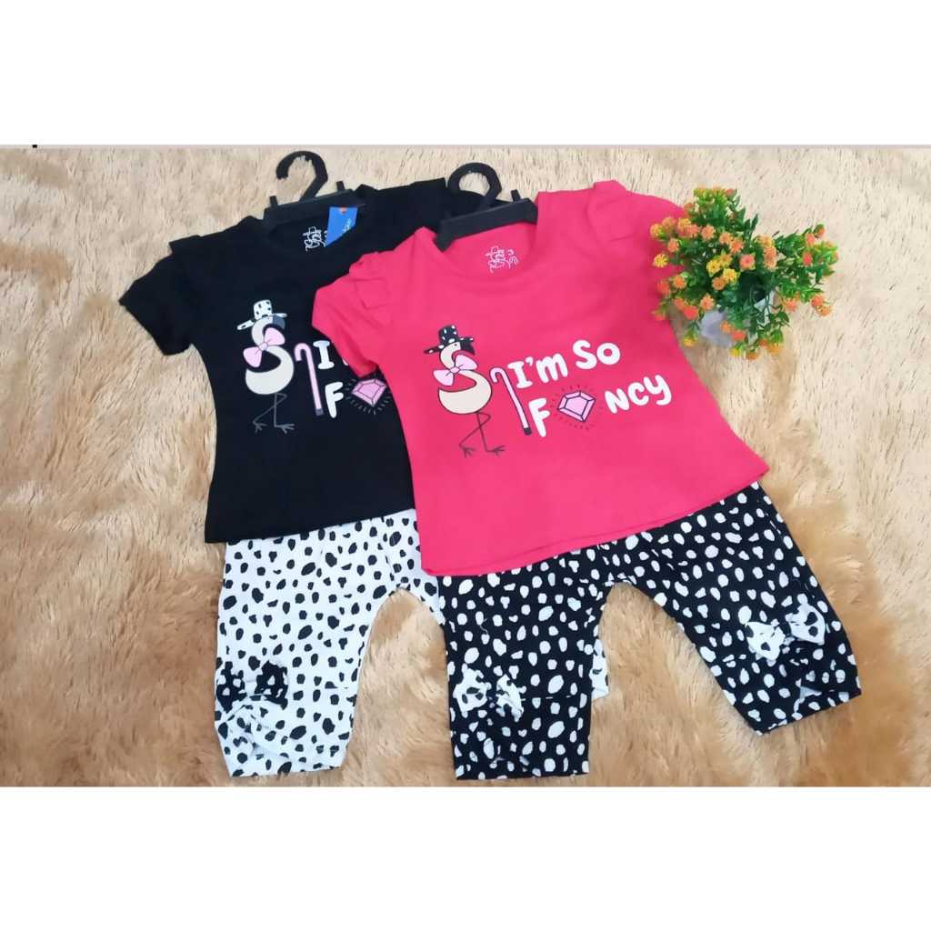 Setelan Anak Perempuan "I'm SO FANCY" Merk Happy Time