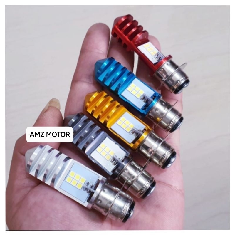 LAMPU LED DEPAN MOTOR/BOLAM DEPAN LED MOTOR MOTOR BEBEK/MATIC 12.LED