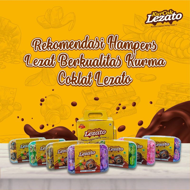 

Paket isi 3 toples Kurcok Lezato / Kurma Coklat