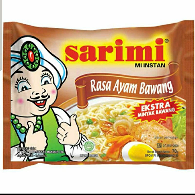 

Sarimi Rasa Ayam Bawang 70 gr