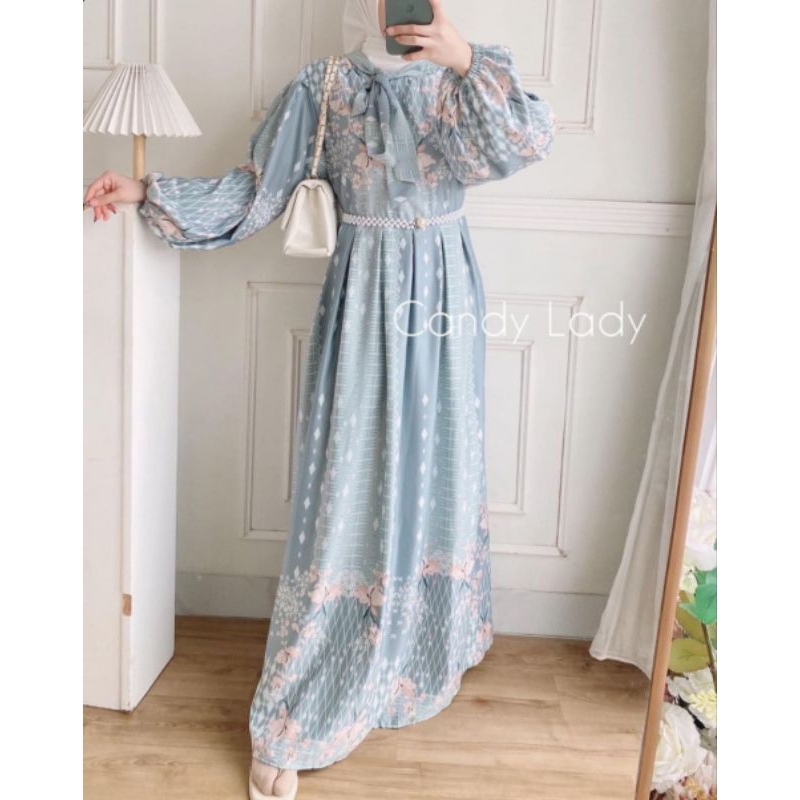damira flower maxi dress