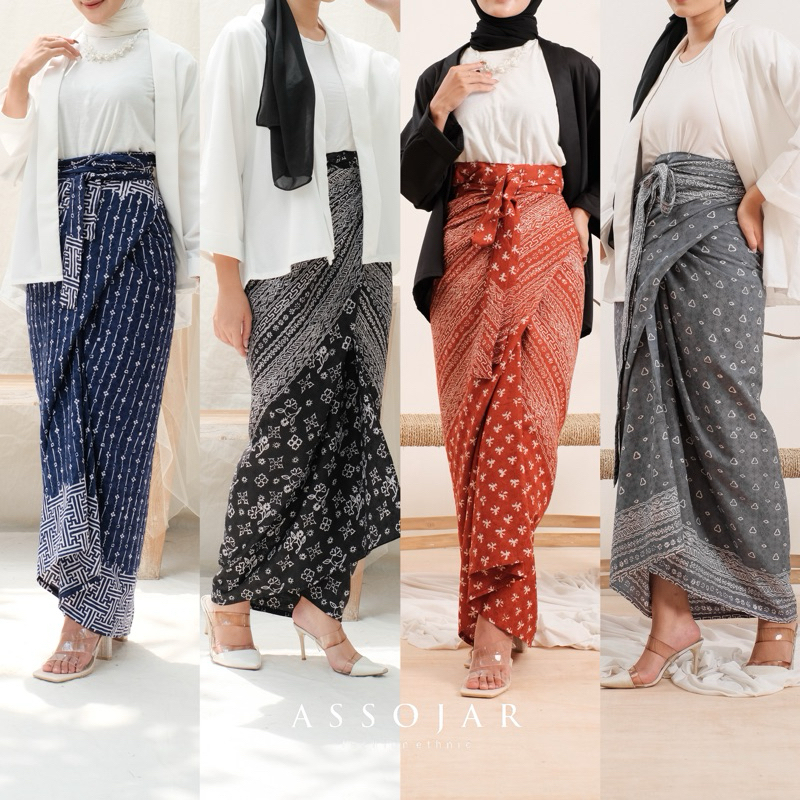 Skirt ikat batik / Rok viscose wrap batik / Rok wanita