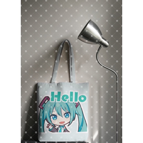 Action Now Tote Bag Proyek Dunia Panggung Warnawarni PJSK Proseka PJSekai Hatsune Miku Colorful Stag