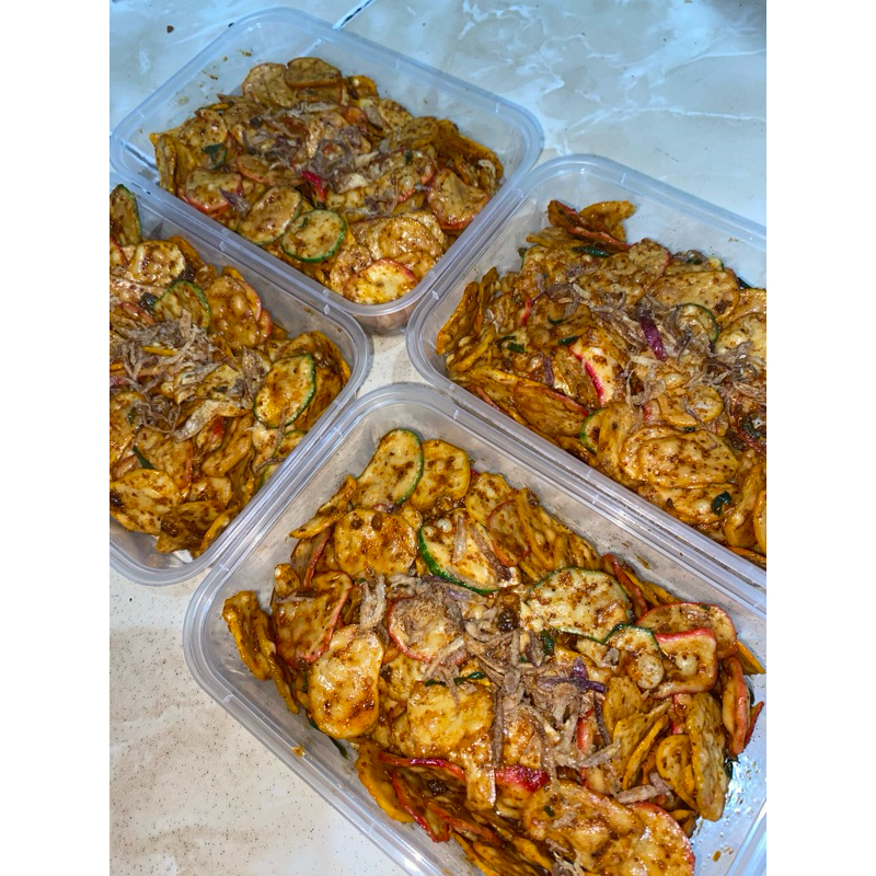 

Kerupuk Seblak bumbu Cikurr kemasan req 40k