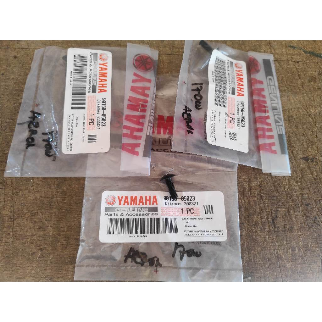 baut visor aerox nmax ori