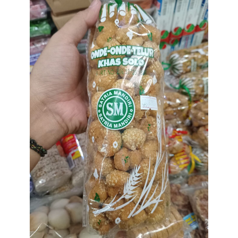 

Onde onde telur khas solo 300gr