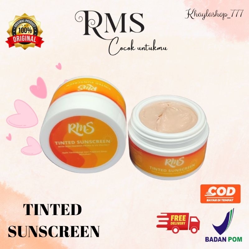 TINTED SUNSCREEN RMS / TINTED SUNSCREEN ROMEESA