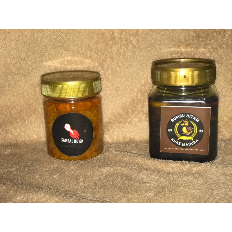 

sepaket bumbu hitam+Sambal merah pedas