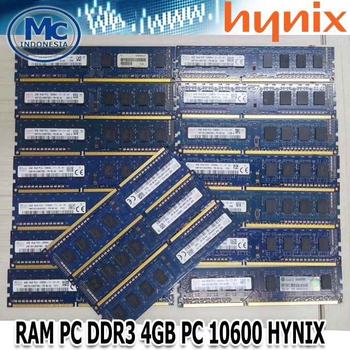 Besar RAM PC DDR3 4GB MEMORY RAM PC DDR3 4GB