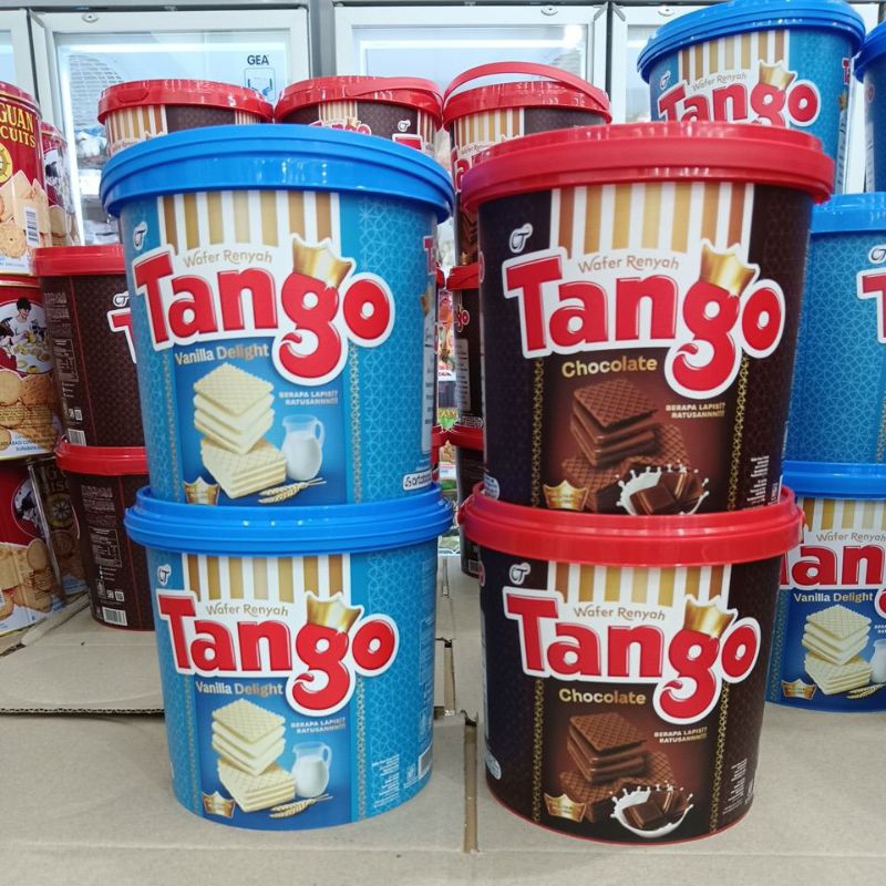 

TANGO WAFER RENYAH 240GR VANILA DELIGHT DAN CHOCOLATE