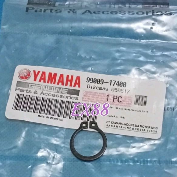 SPI / SNAPRING BEARING / LAHAR AS PULLY PULI BELAKANG MIO SMILE SPORTY SOUL FINO KARBU /  NUOVO / MI