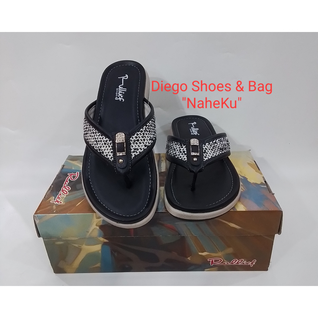 Rullief FMK 725 RULLIEF Sandal Flat Wanita - Formal Casual