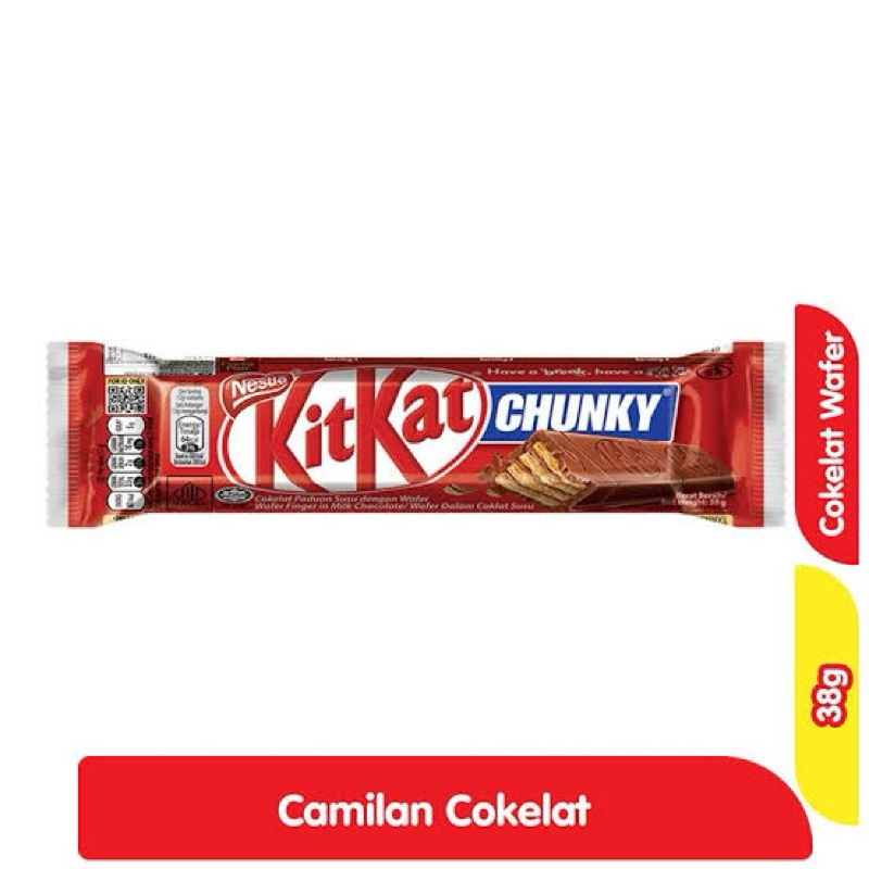 

KITKAT CHUNKY Coklat Wafer 38 Gr