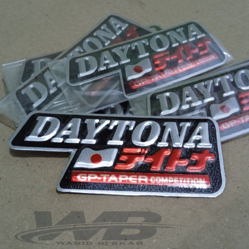 Gratis Ongkir Emblem Knalpot Timbul , Emblem Knalpot Tzm , Doss , Daytona , Proliner , Fantera