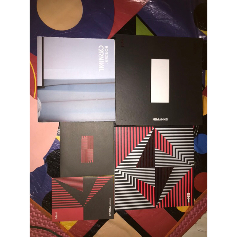 ALBUM ENHYPEN BORDER CARNIVAL HYPE VER. WTS