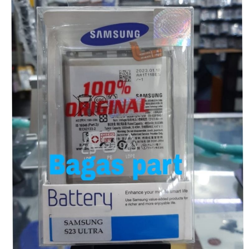 Baterai Battery Batre Samsung Galaxy S23 Ultra EB BS918ABY Samsung S23Ulta