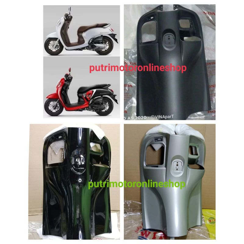 dasbor inner dekontak Scoopy 2020.2021.2022.2023 hitam silver hitam doff