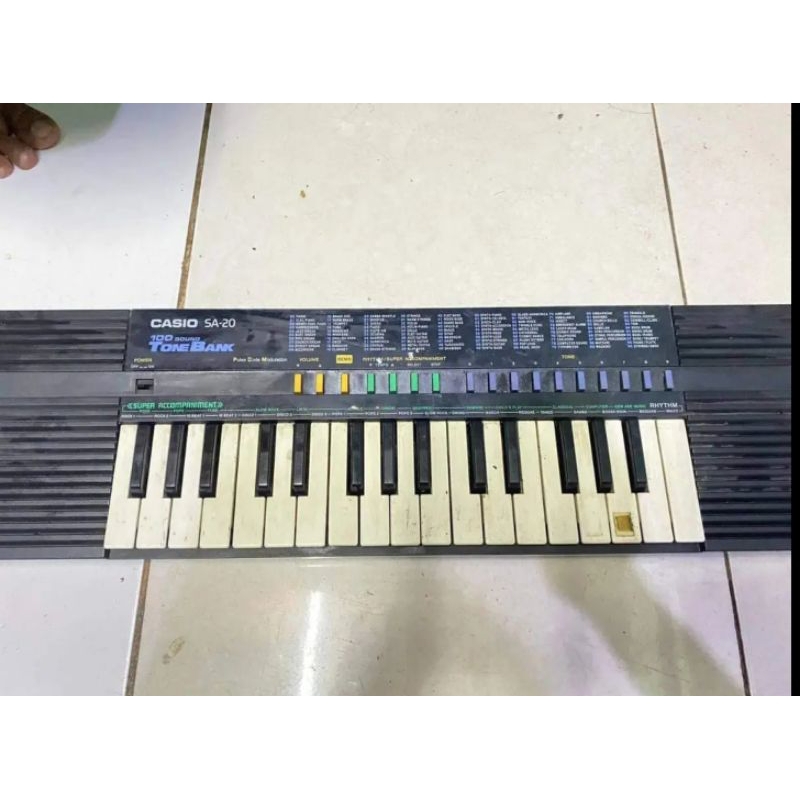 piano casio sa 20