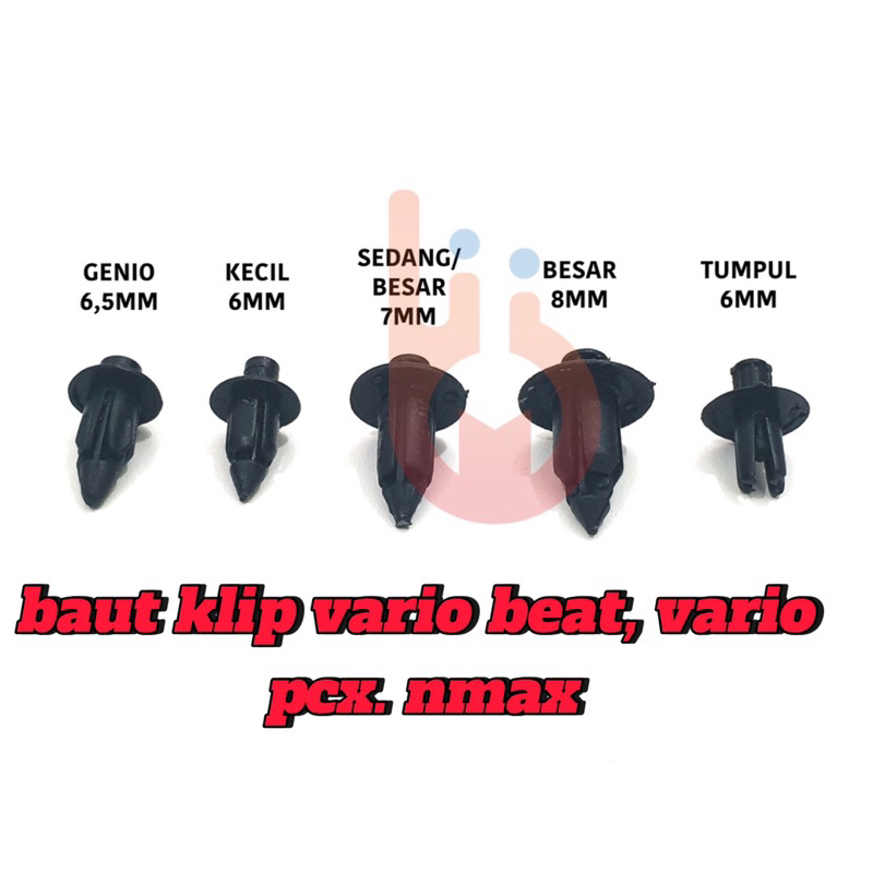 Baut Klip body Motor Mobil PCX vario Nmax Avanza Zenia