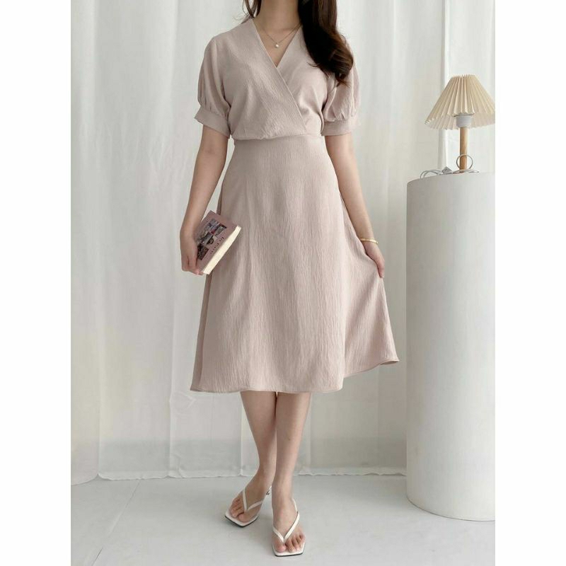 Natal Dress Midi Daphane Dress / Korean midi dress / Midi Dress