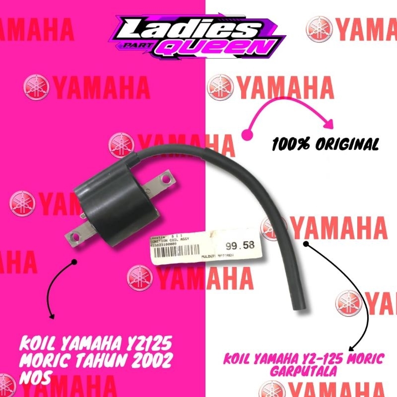 KOIL YAMAHA YZ125 MORIC TAHUN 2002 NOS