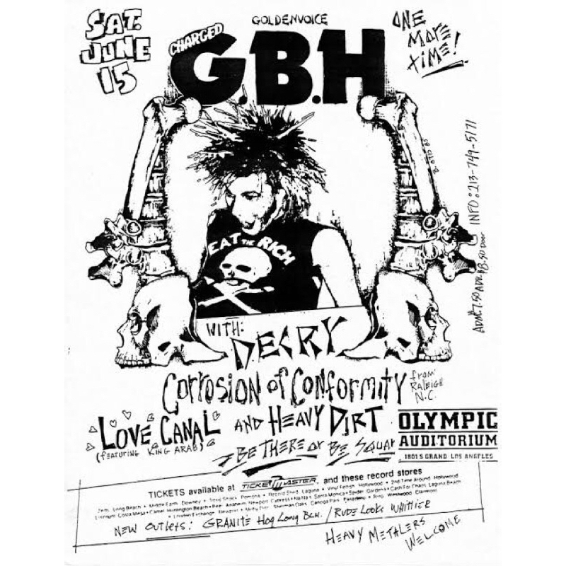 

Sticker Punk HC GBH 3