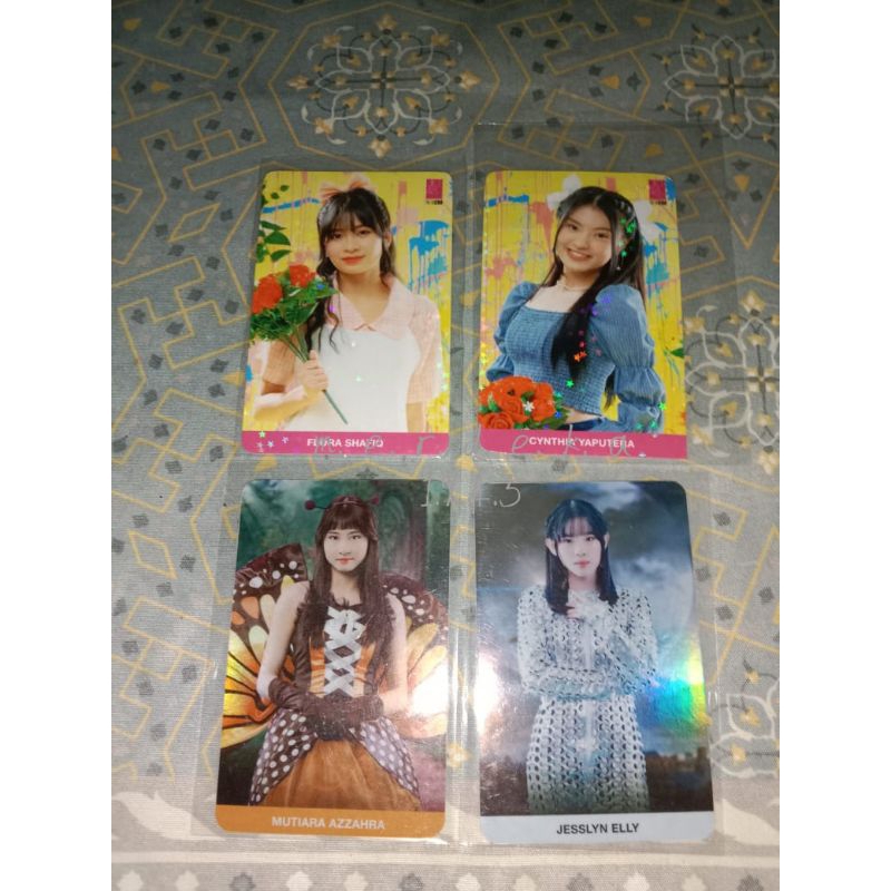 photocard benefit yukata dan benefit rocket